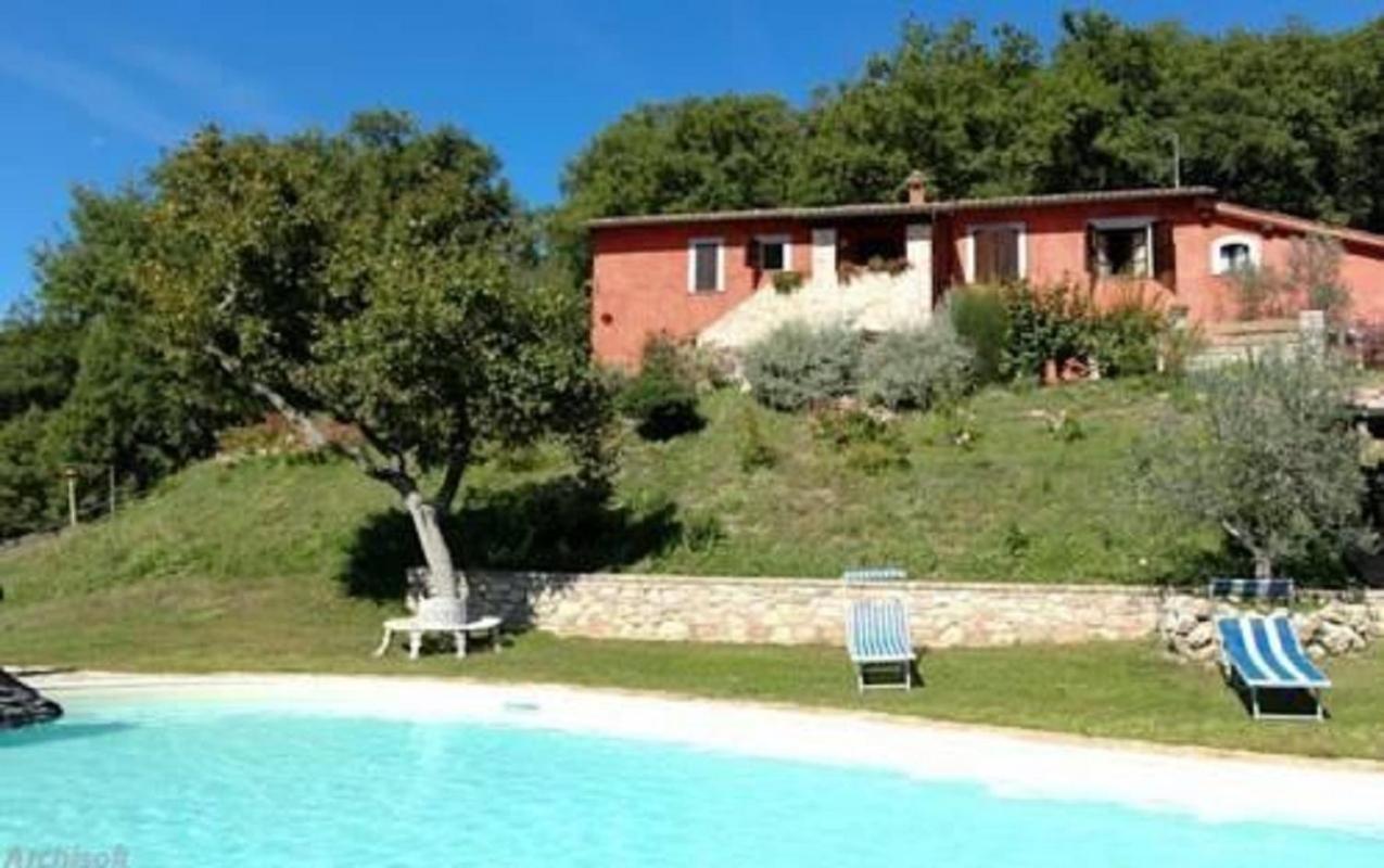Вилла Casale Rosso Castel San Felice Экстерьер фото